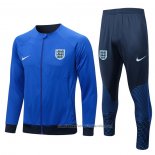 Chandal de Chaqueta del Inglaterra 22/23 Azul