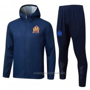 Chandal de Rompevientos del Olympique Marsella 25/26 Azul