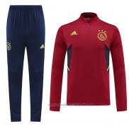 Chandal de Sudadera del Ajax 22/23 Rojo