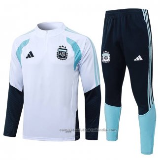 Chandal de Sudadera del Argentina 25/26 Blanco
