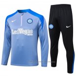 Chandal de Sudadera del Inter Milan 24/25 Azul