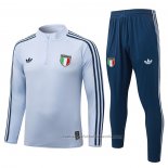 Chandal de Sudadera del Italia 26/27 Azul Claro