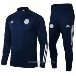 Chandal de Sudadera del Leicester City 21/22 Azul