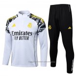 Chandal de Sudadera del Real Madrid 25/26 Blanco