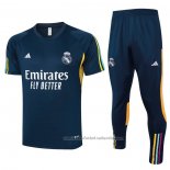 Chandal del Real Madrid Manga Corta 23/24 Azul