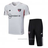 Chandal del Sao Paulo Manga Corta 23/24 Gris - Pantalon Corto