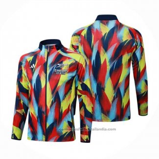 Chaqueta del Arsenal 25/26 Azul Amarillo Rojo