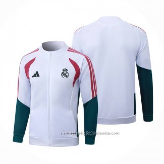 Chaqueta del Real Madrid 26/27 Blanco Rojo
