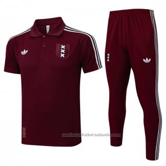 Conjunto Polo del Ajax 25/26 Rojo