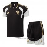 Conjunto Polo del Flamengo 26/27 Marron