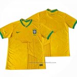 Tailandia Camiseta Brasil Jesus 24/25 Amarillo