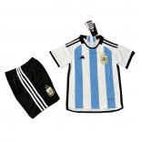 Camiseta Argentina 3 Estrellas 1ª Nino 2022