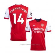 Camiseta Arsenal Jugador Aubameyang 1ª 21/22