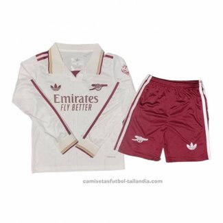 Camiseta Arsenal 3ª Manga Larga Nino 25/26