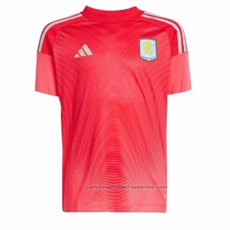 Camiseta Aston Villa Portero 25/26 Rojo