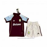 Camiseta Aston Villa 1ª Nino 25/26