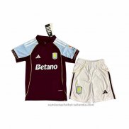 Camiseta Aston Villa 1ª Nino 25/26