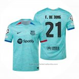 Camiseta Barcelona Jugador F.De Jong 3ª 22/23
