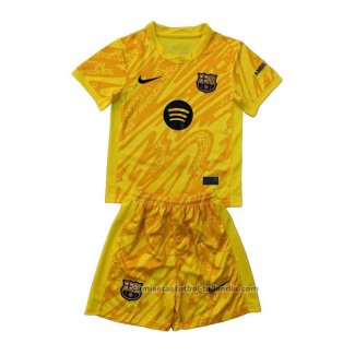 Camiseta Barcelona Portero 1ª Nino 24/25