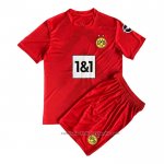 Camiseta Borussia Dortmund Portero Nino 22/23 Rojo