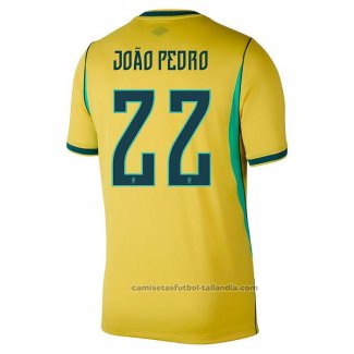 Camiseta Brasil Jugador Joao Pedro 1ª 2026