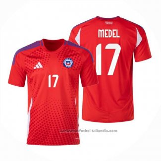 Camiseta Chile Jugador Medel 1ª 2024