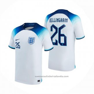 Camiseta Inglaterra Jugador Bellingham 1ª 2022