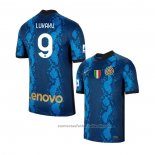 Camiseta Inter Milan Jugador Lukaku 1ª 21/22