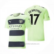 Camiseta Manchester City Jugador De Bruyne 3ª 22/23