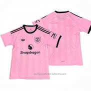 Camiseta Manchester United Portero 25/26 Rosa