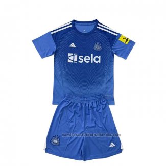 Camiseta Newcastle United Portero Nino 25/26 Azul