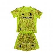 Camiseta Olympique Marsella Portero Nino 25/26 Amarillo