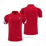 Camiseta Polo del Barcelona 22/23 Rojo