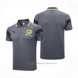 Camiseta Polo del Borussia Dortmund 23/24 Gris
