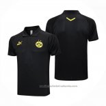 Camiseta Polo del Borussia Dortmund 23/24 Negro