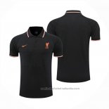 Camiseta Polo del Liverpool 22/23 Negro