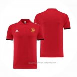 Camiseta Polo del Manchester United 23/24 Rojo