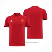 Camiseta Polo del Manchester United 23/24 Rojo