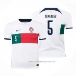 Camiseta Portugal Jugador N.Mendes 2ª 2022