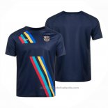 Camiseta Pre Partido del Barcelona 2022 Azul