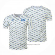 Camiseta Pre Partido del El Salvador 2023 Blanco