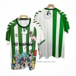 Camiseta Pre Partido del Real Betis 25/26 Verde Blanco