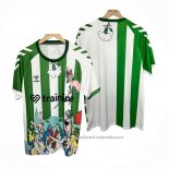 Camiseta Pre Partido del Real Betis 25/26 Verde Blanco