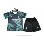 Camiseta Real Madrid Dragon Nino 25/26 Negro
