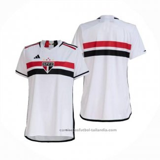 Camiseta Sao Paulo 1ª Mujer 2023