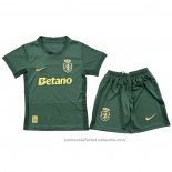 Camiseta Sporting Aniversario Nino 26/27