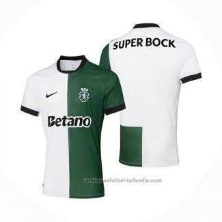 Camiseta Sporting Special 25/26 Blanco Verde