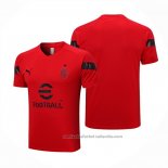 Camiseta de Entrenamiento AC Milan 22/23 Rojo
