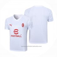 Camiseta de Entrenamiento AC Milan 23/24 Blanco