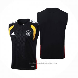 Camiseta de Entrenamiento Alemania Sin Mangas 25/26 Negro